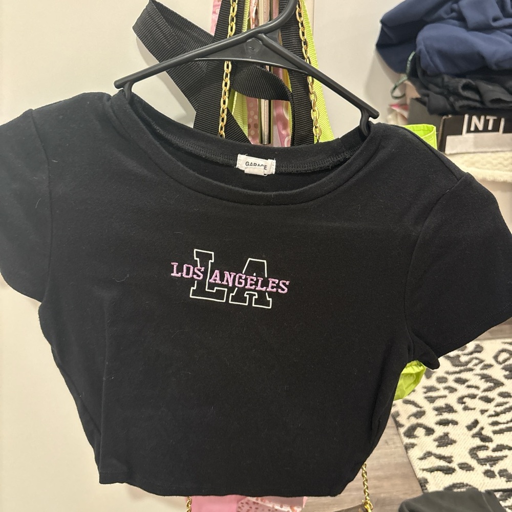 Garage Black 'Los Angeles' T-Shirt